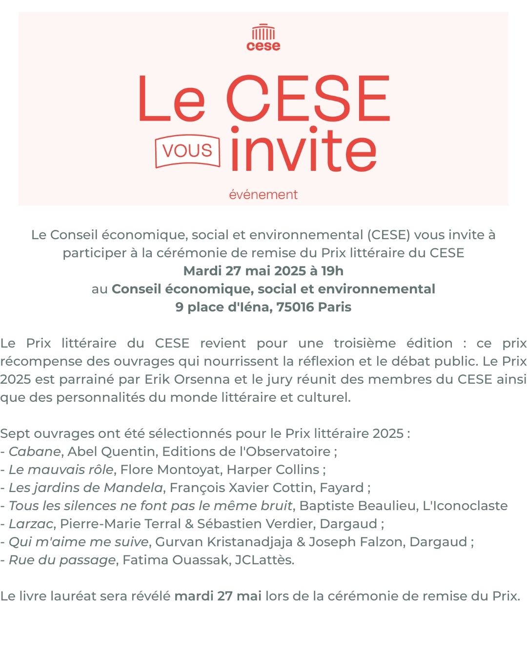 Prix CESE 1