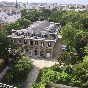 L'Hôtel de Massa vu du ciel. Photo SGDL