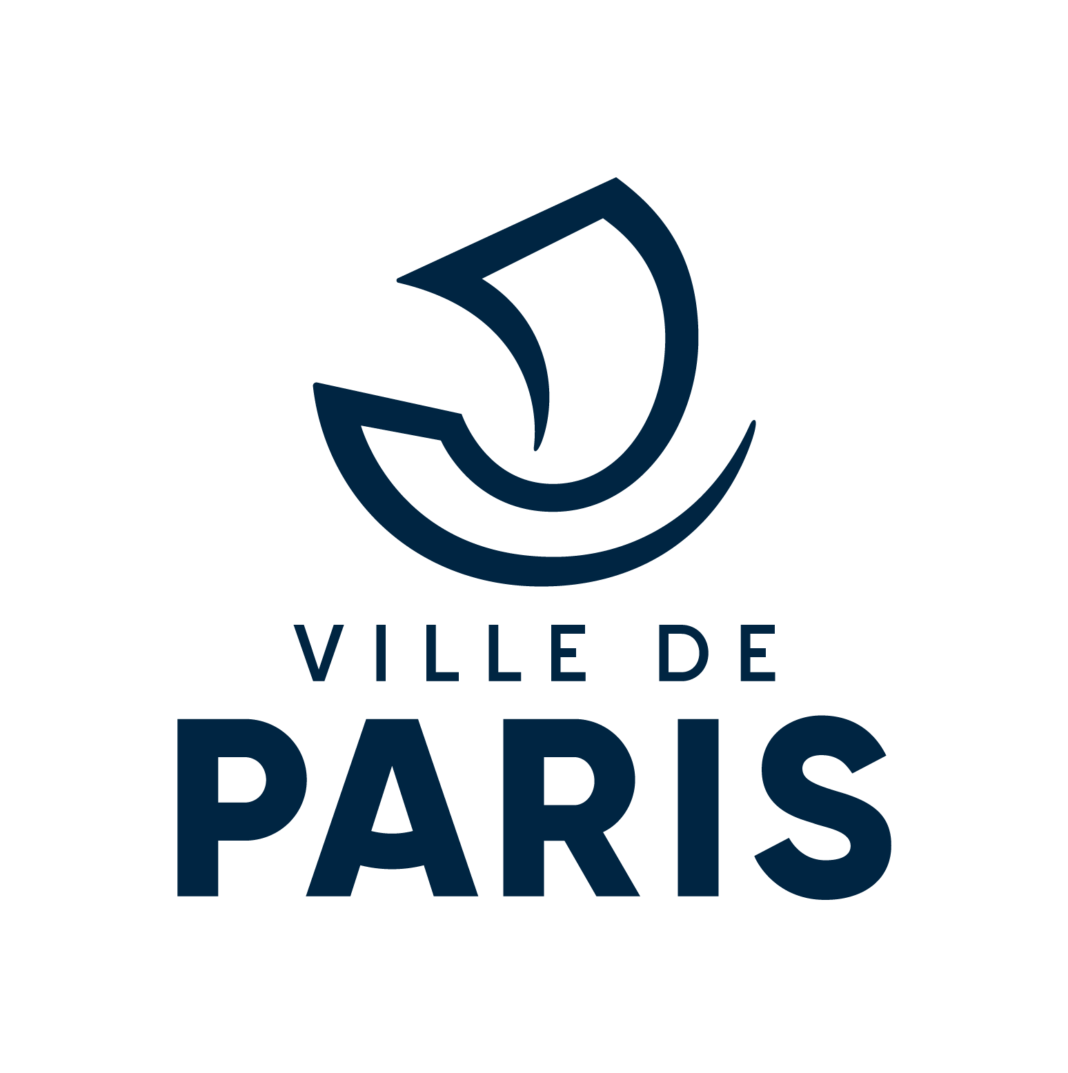 VILLE DE PARIS LOGO VERTICAL POS RVB TRANS