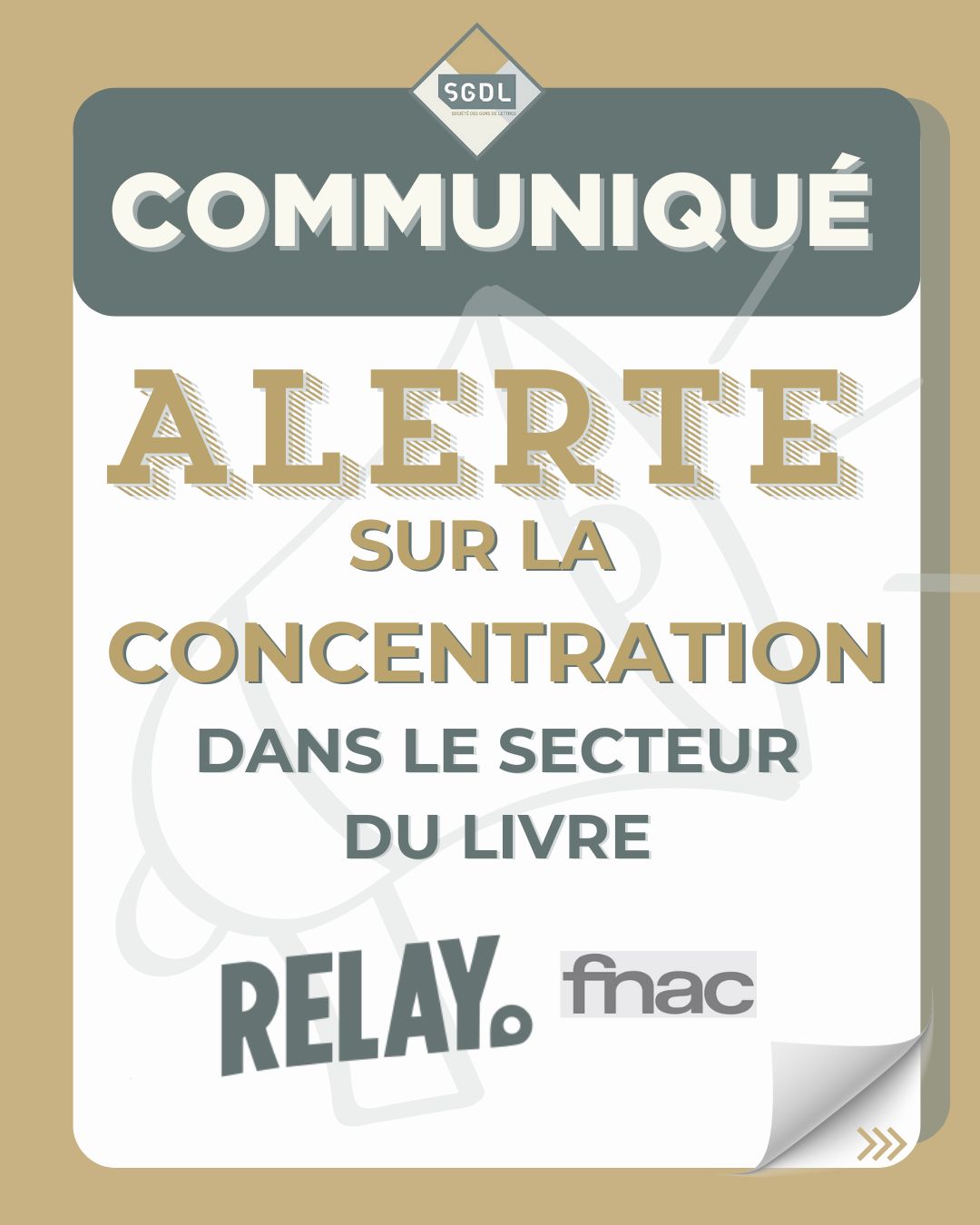 Alerte sur la concentration dans le secteur du livre