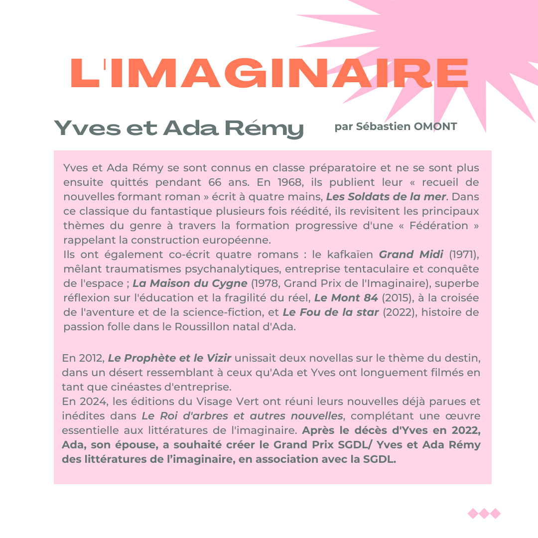 Limaginaire Yves et Ada Rémy