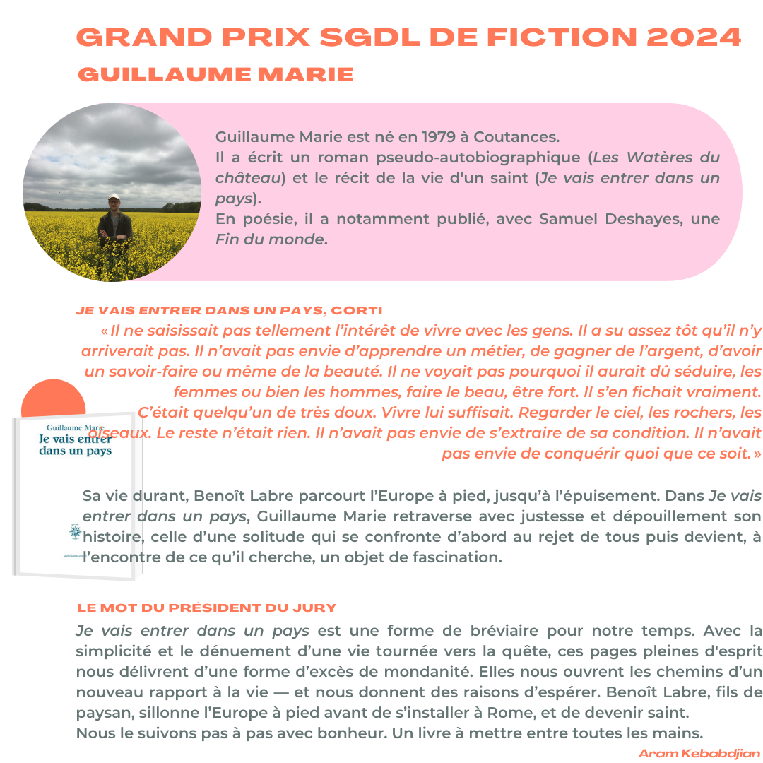 Pleine page Guillaume Marie