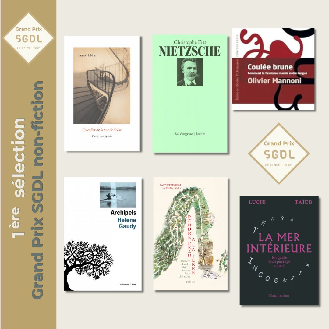 sélection grand prix non fiction CP et SITE
